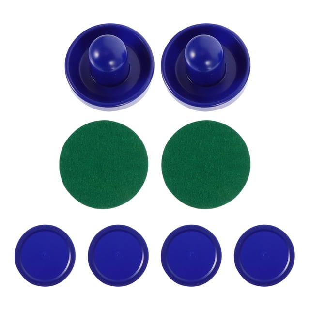 Miangastore Replacement Parts For Air Hockey Table Blue 1 Set 3.8X3.8X2.3In