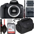 thumbnail image 1 of Canon EOS 2000D DSLR Camera (Body Only) with Starter Accessory Bundle ? Includes: SanDisk Ultra 32GB SDHC Memory Card + Camera Carrying Case + Body Cap Keeper + Cleaning Pen + Dust Blower + More, 1 of 1