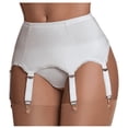 thumbnail image 1 of EASTIN Women Garter Belt 6 Straps Metal Clip Suspender for High Stocking, 1 of 5