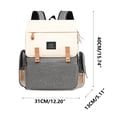 thumbnail image 2 of Ohufall Large Capacity Travel Backpack For Women Maternity Diaper Bag Baby Essential Nursing Bag, 2 of 2