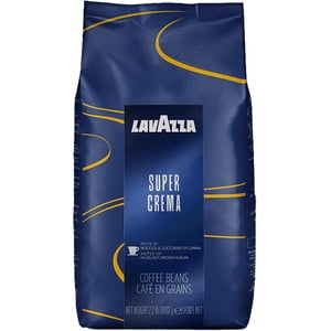 Lavazza Super Créma entier Beans 2.2lb (boîte de 1)