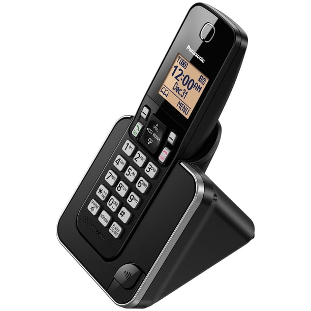 Panasonic DECT 6.0 Expandable Cordless Phone with Call Block - 1