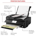 thumbnail image 3 of Canon PIXMA TS9520a Wireless All-in-One Printer Black Bundle, 3 of 8