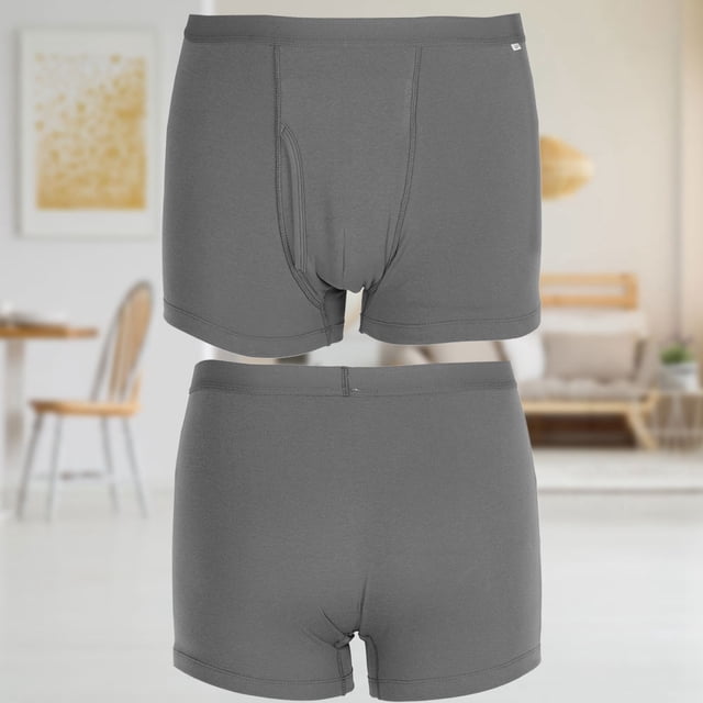 Sous-vêtements d'Incontinence pour Hommes, 4 Tailles Lavables Réutilisables, Confortables pour les Hommes de la Famille