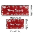 thumbnail image 3 of EQWLJWE Tapis de Noël pour l'Extérieur, Tapis de Porte Rouges de Noël pour l'Entrée Extérieure, Tapis de Porte avant de Noël pour l'Entrée Intérieure, Tapis à Thème de Noël, Tapis de Porte Antidérapants, Tapis de Porche de Salle de Bain Absorbants, 3 of 5