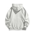 thumbnail image 4 of KIHOUT Men's Hoodies Jackets, Moisture Wicking & Breathable, Full Zip Solid Color Hooded Sweatshirt, 4 of 9