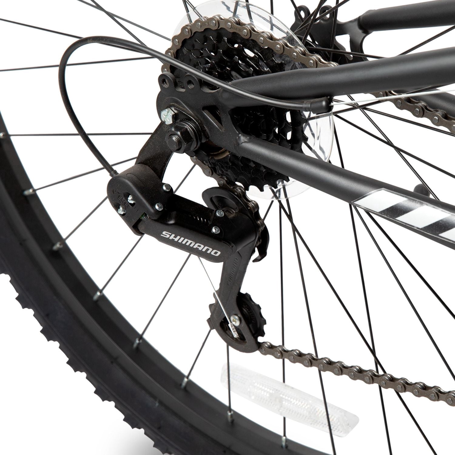 Hyper Bicycles Men's 27.5" Shocker Mountain Bike, Black