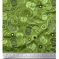 thumbnail image 3 of Soimoi Poly Georgette Fabric Floral & Paisley Print Sewing Fabric Yard 42 Inch Wide, 3 of 5