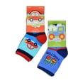thumbnail image 2 of Baby Boys Cotton Cars Trucks Design Pattern Socks | 6 Pair Multipack | Sock Snob | Socks for Toddler, 2 of 2