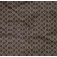 thumbnail image 4 of oneOone Organic Cotton Poplin Twill Fabric Square Geometric Decor Fabric Printed BTY 42 Inch Wide, 4 of 4