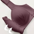 thumbnail image 4 of Wancir Bras for Women 2025 New Woman's Solid Color Thin Style Ventilate Large Size Bra without Steel Rim, 4 of 5