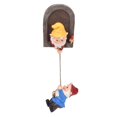 thumbnail image 4 of Yard Elf Out Ornament, Adorable Durable Tree Gnome Statue Resin Colorfast Vivid  For Outdoor For Garden, 4 of 8