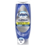 Dawn Platinum EZ-Squeeze Savon de vaisselle, liquide de lavage, pluie rafraîchissante 535ML