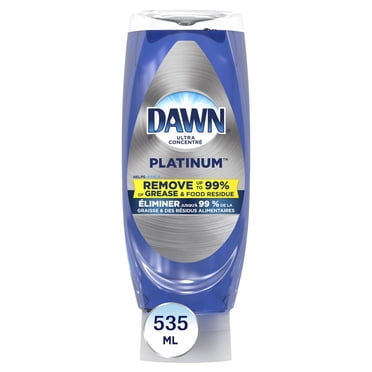Dawn Platinum EZ-Squeeze Dish Soap, Dishwashing Liquid, Refreshing Rain 535ML