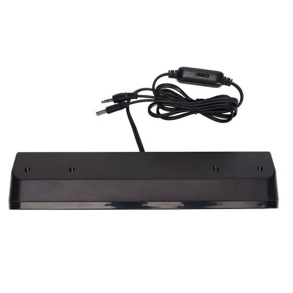 Haut-parleur Long, Prise 3.5mm HiFi Apparence Exquise Son Surround Haut-Parleur Filaire pour Ordinateur pour TV