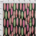 thumbnail image 3 of oneOone Silk Tabby Fuschia Pink Fabric Kids Floral Craft Projects Decor Fabric Printed By The Yard 42 Inch Wide, 3 of 4