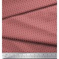 thumbnail image 2 of Soimoi Polyester Crepe Fabric Dot & Paisley Printed Fabric 1 Yard 52 Inch Wide, 2 of 3