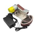 thumbnail image 2 of Polishing Grinding Belt Machine Mini Belt Sander US Plug Adapter Easy to Operate Professional Electric Belt Sander Grinder for Grinding , Style A, 2 of 8