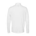 thumbnail image 2 of Adidas Mens Lightweight Quarter-Zip Pullover, 2XL, White, 2 of 2