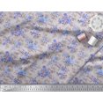 thumbnail image 2 of Soimoi Red polyester Crepe Fabric polyester Fruits Print Fabric by the Yard 52 Inch Wide, 2 of 3