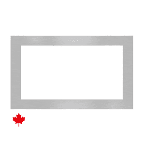 SHARP SKM226430LS 30" Built-in Microwave Oven Trim Kit, Stainless Steel, Compatible with Sharp® SMC1664KSC, Standard & Flush Mount