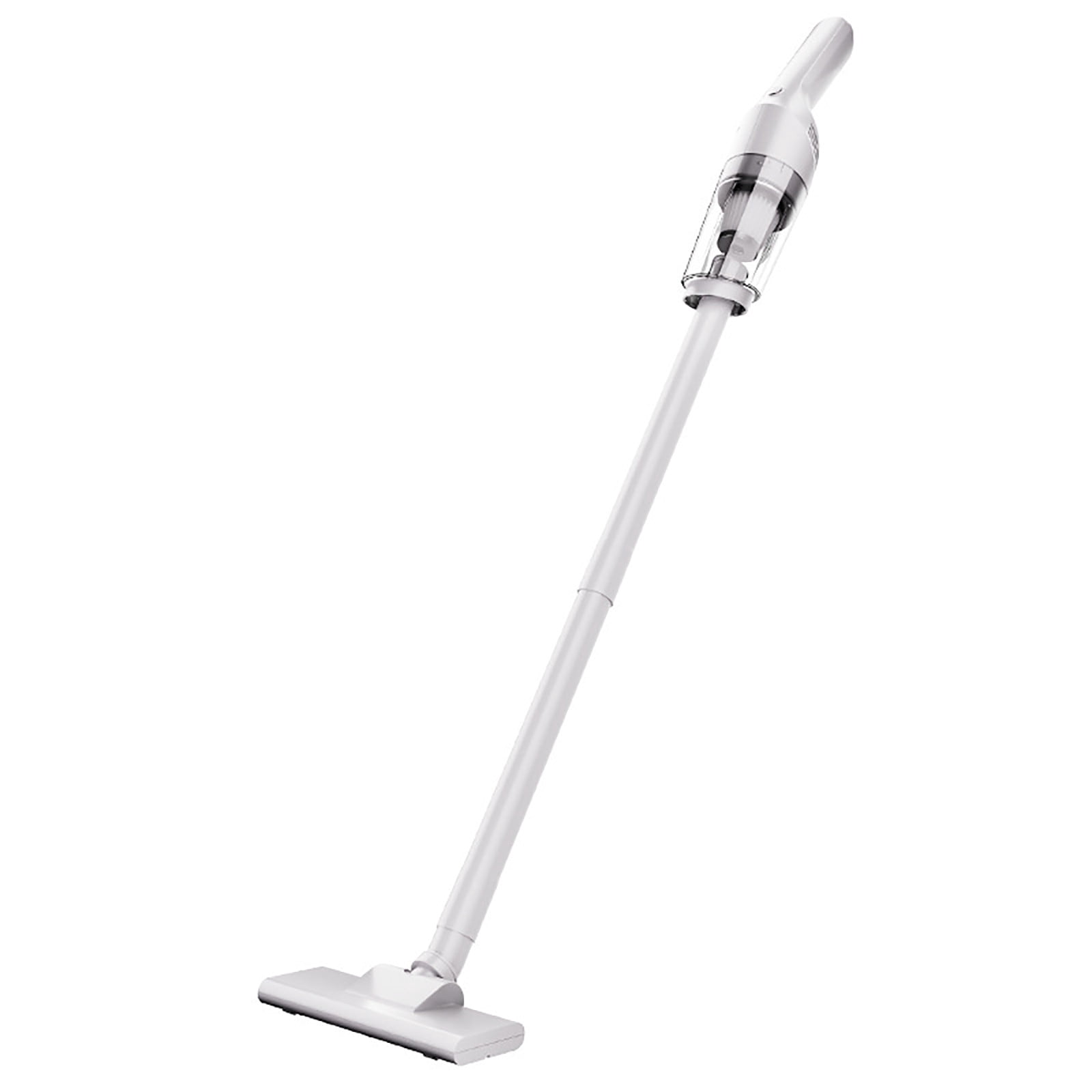 White Cordless Handheld Vacuum Cleaner Powerful Suction 10000Pa Car And Home Use Portable Rechargeable Vacuum With Attachments Lightweight Car Vacuum Cleaner 0.35L Dust Cup Type-C Charging