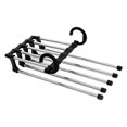 thumbnail image 1 of 5 Tier Clothes Hanger Multi-function Stainless Steel Pants Trousers Racks Clothes Storage Drying Hanger, 1 of 10