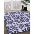 thumbnail image 3 of Ahgly Company Tapis Rectangulaire Lavable en Machine Intérieur Transitionnel Violet Brume Violet, 8 Pieds x 12 Pieds, 3 of 7