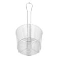 thumbnail image 1 of Chip Serving Frying Basket, Round French Fry Chip Fry Basket Food Presentation Strainer Potato Cooking Tool for Frying Serving Food, 1 of 7