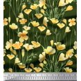 thumbnail image 1 of Soimoi Rayon Fabric Buttercup Floral Fabric Prints by Yard 56 Inch Wide, 1 of 1