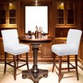 thumbnail image 1 of PiccoCasa Waterproof Bar Stool Covers for Counter Height Side Chair Covers White 2, 1 of 9