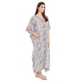 thumbnail image 4 of Oussum Caftan pour Femmes Robe Été Ample Décontractée Grande Taille Robe de Soirée Imprimée Caftan Long pour Dames Robes Élégantes en Ligne, 4 of 4