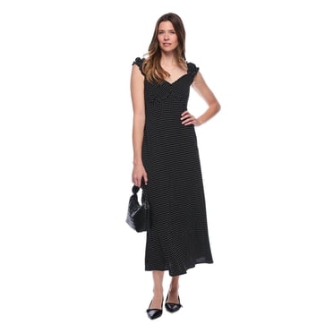 Robe longue à volants et débardeur George pour femmes