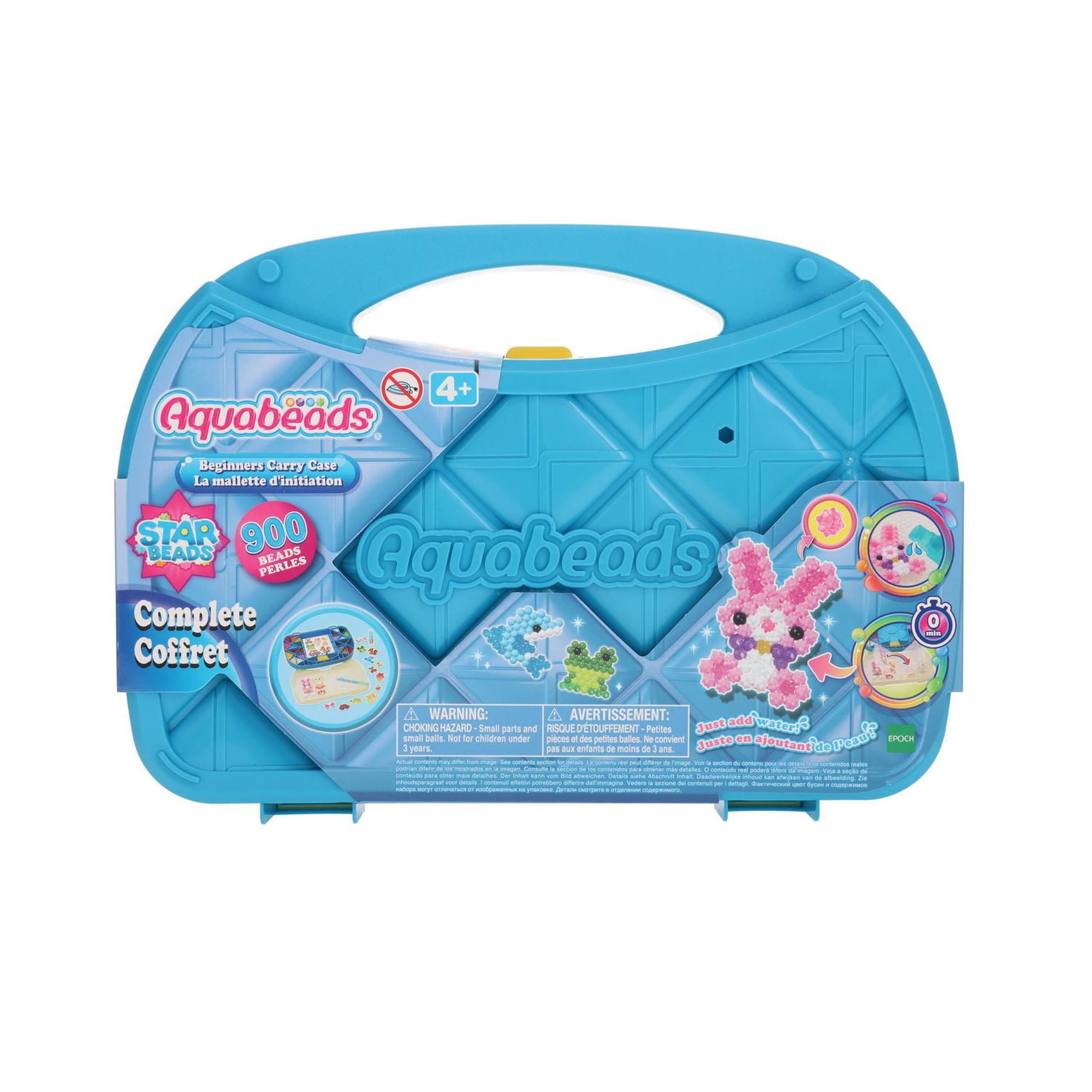 Aquabeads Beginners Carry Case, Complete Arts & Crafts Bead Kit