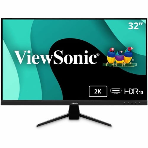 ViewSonic 32" 1440p IPS Monitor with 65W USB C, HDMI, DP, and HDR10 VX3267U2K