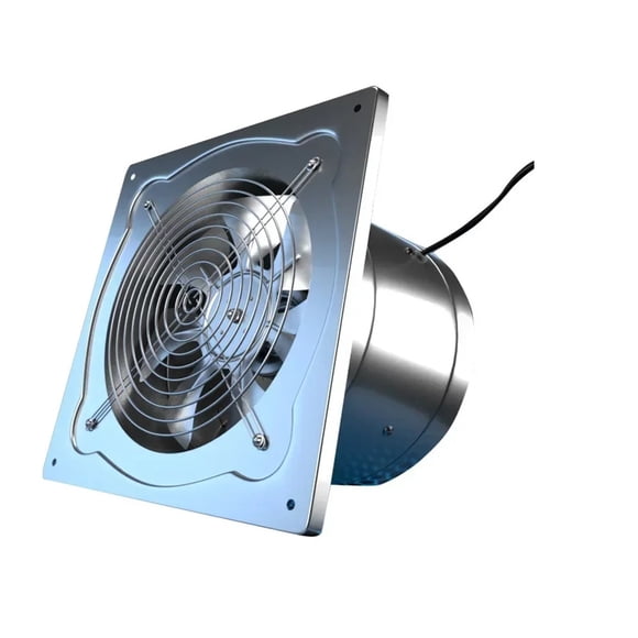 6inch Inline Extractor Exhaust Fan Ventilation Pipe Fan Kitchen Wall Window Stainless Steel ,Portable
