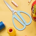thumbnail image 5 of WLAGOOD Stainless Steel Office Scissors,Stainless Steel Comfort Grip,All-Purpose,Straight Office Craft Scissors for DIY,Sturdy Sharp Scissor for Office Home School, 5 of 5