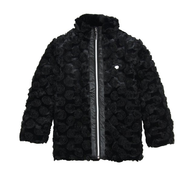 Le Chic Girl's Faux Fur Coat, Sizes 4-14 - 104/4