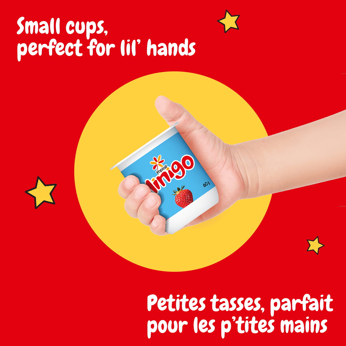 Yoplait 2 % Minigo Duo, Variété, Collation pour Enfants, 6x60g