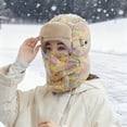 thumbnail image 4 of Winter Sports 2 In One Windproof Full Cover Outdoor Riding with Glasses Thermal Thick Hat for Winter Wind and Outdoor Adventure, 4 of 4