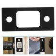 thumbnail image 3 of Miangastore Deadbolt Strike Plate Multi Color Stainless Steel Enhanced Security for Home Security 1Pack 2.24X0.98X0.04In, 3 of 8