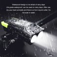 thumbnail image 4 of pitrice Bike Front Light Speedometer Horn Multifunctional Non-motions Automatic Standby black, 4 of 6