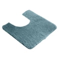 thumbnail image 2 of EQWLJWE Bathroom Rug Mat,Toilet Rugs U Shaped,Water Absorbent and Soft Bath Rug,Luxury Chenille Extra Thick U-Shaped Toilet Rug,Non-Slip Contour Mat for Bathroom Floor,Fluffy Soft,Absorbent Water, 2 of 5
