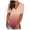 Pink, variant on Mefallenssiah Women's Fashion Casual Gradient V-neck Short Sleeve Loose T-shirt Tops Blue XXXL