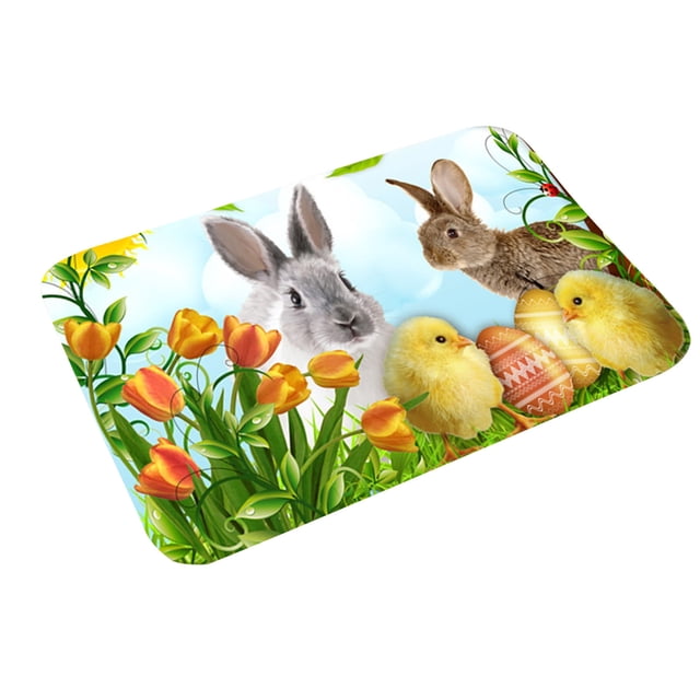 XZNGL Easter carpet Welcome Doormats Home Carpets Decor Carpet Living Room Carpet