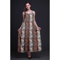 thumbnail image 3 of Bimba Rayon Floral Womens Adjustable Spaghetti Strap Long Maxi Print Dress Bohemian-Large, 3 of 5