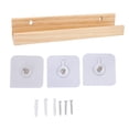 thumbnail image 2 of Record Shelf Wall Mount, Exquisite Craftsmanship Gift Record Wall Mount Easy To Install  for Living Room Bedroom Studio, 2 of 7