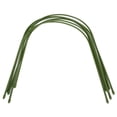 thumbnail image 1 of 6Pcs Plastic Coated Steel Pipe Greenhouse Hoop Arch Shape Support Frame Gardening Accessories, 1 of 5