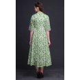thumbnail image 3 of Bimba Robe Imprimée à Boutons pour Femmes, Robe Chemise Ligne A pour Cocktail - Très Grande Taille, 3 of 5
