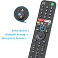 thumbnail image 3 of New RMF-TX500U For Sony Smart TV 4K Voice Remote Control XBR-55X950G RMF-TX500P, 3 of 5